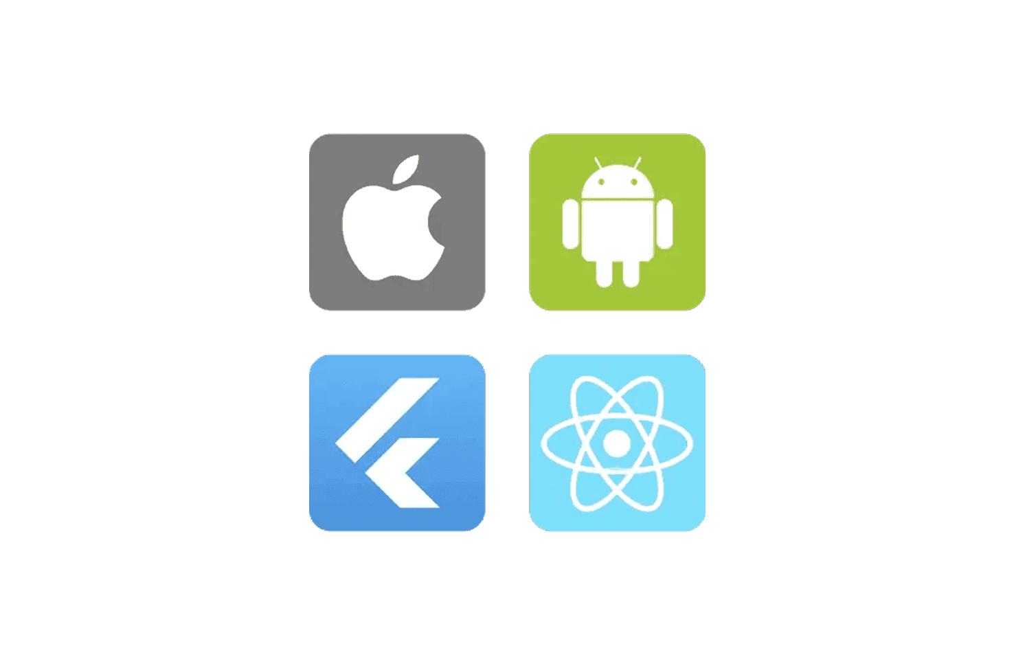 Icons der Betriebsysteme