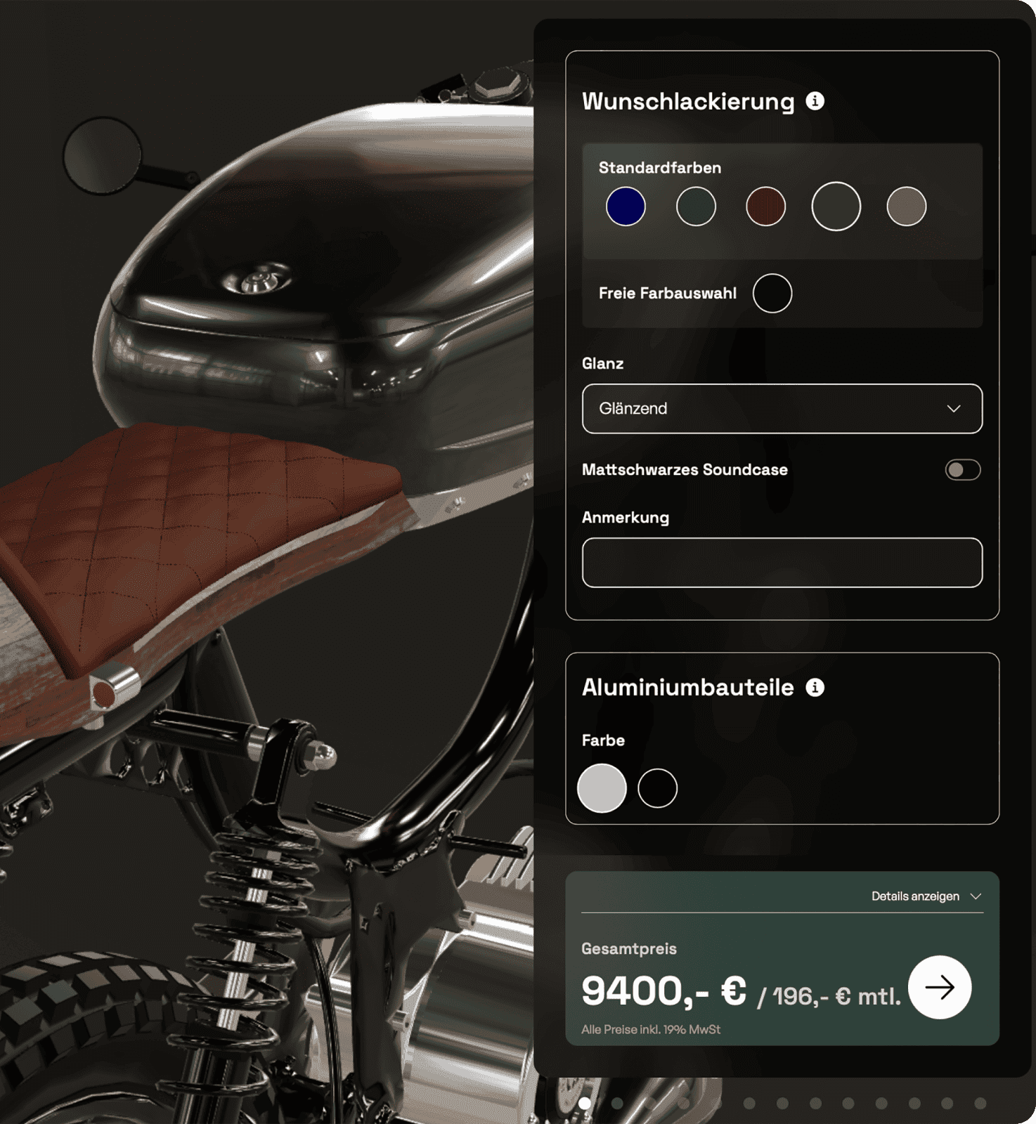 Metorbike Konfigurator