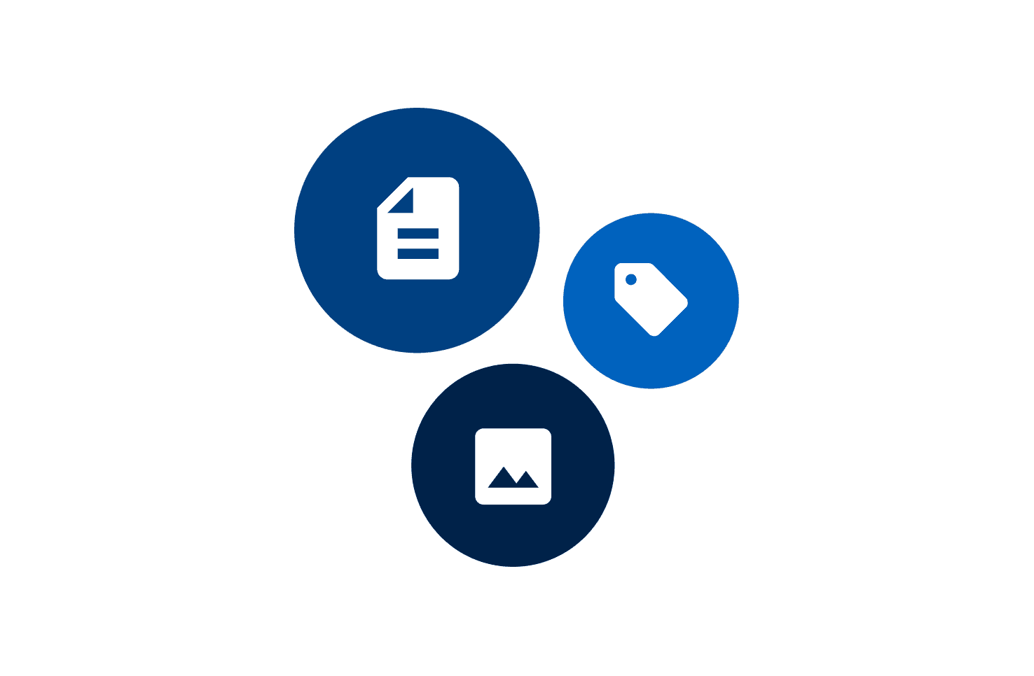 Produktdaten Icons