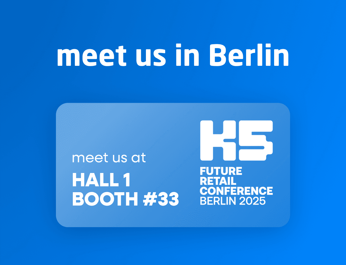 meet piazza blu in Berlin at K5 future retail converende 2025 - hall 1 booth 33 - banner