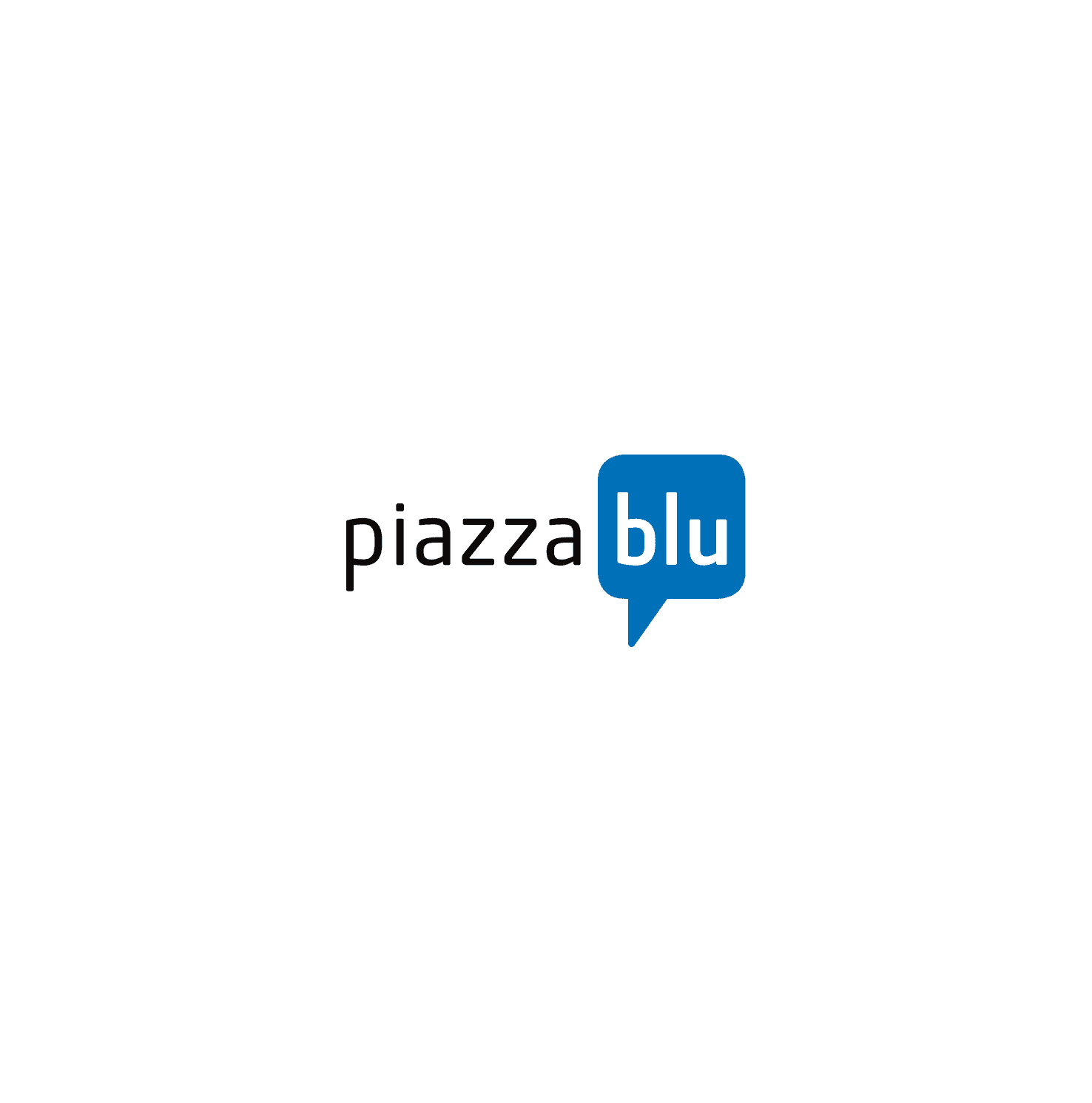 Logo piazza blu
