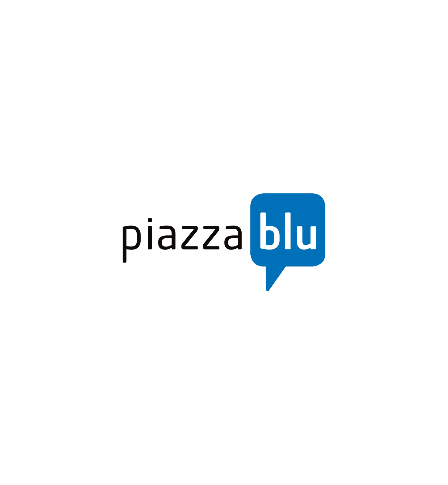 Logo piazza blu