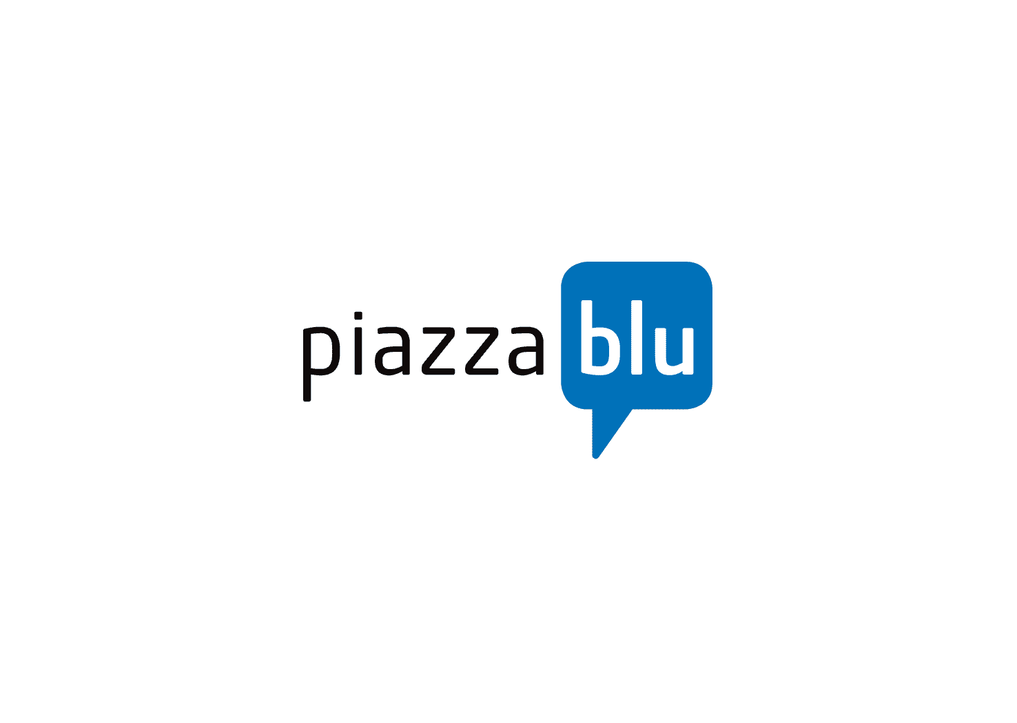 piazza blu Logo