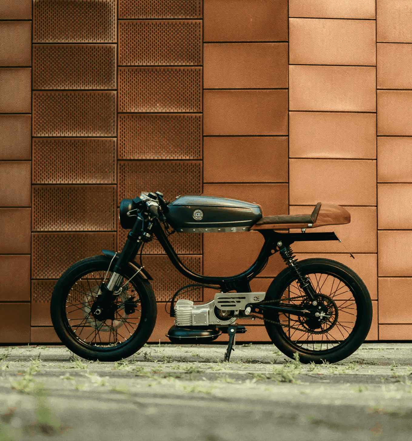 Metorbike seitliche Ansicht