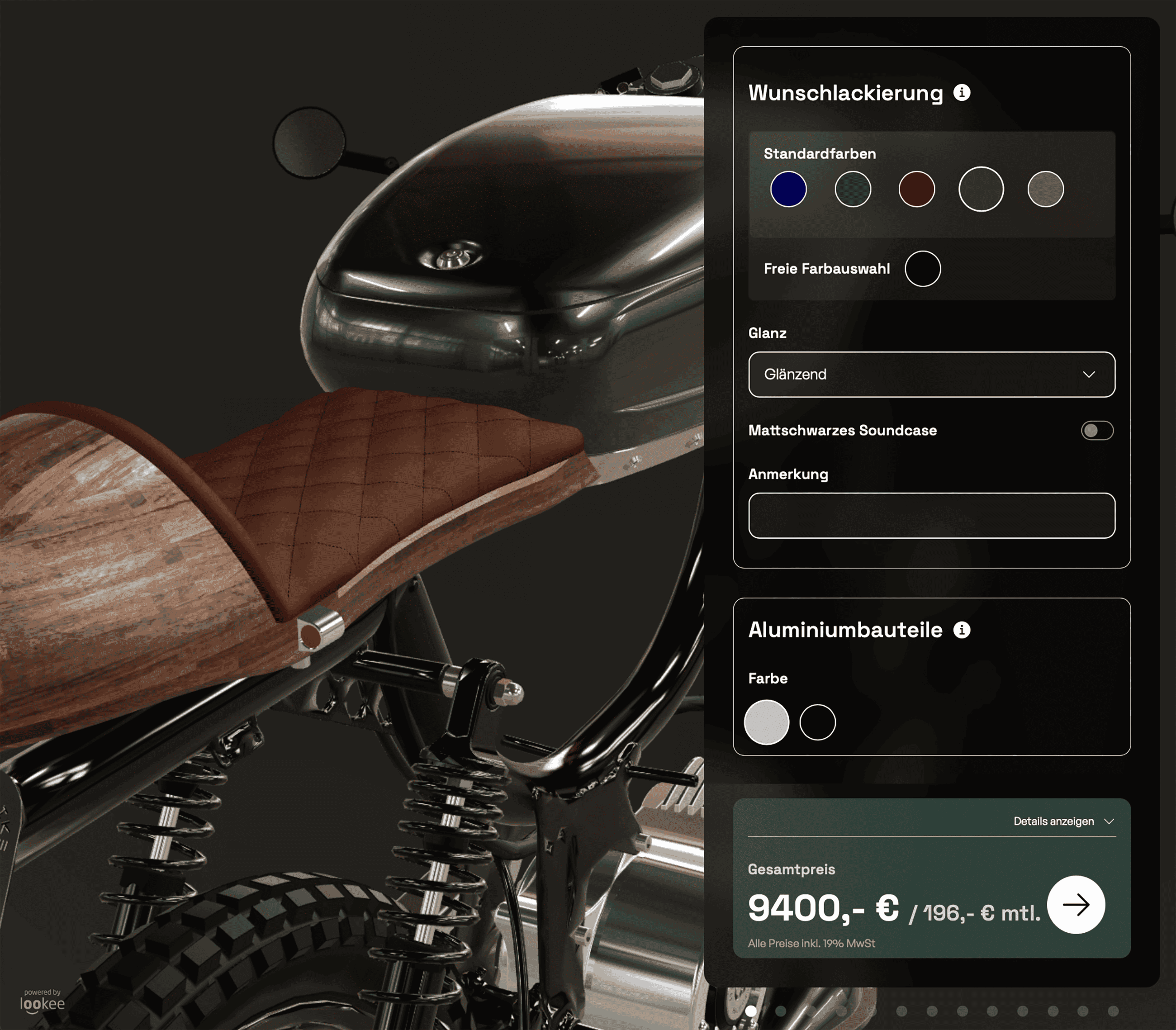 Metorbike Konfigurator